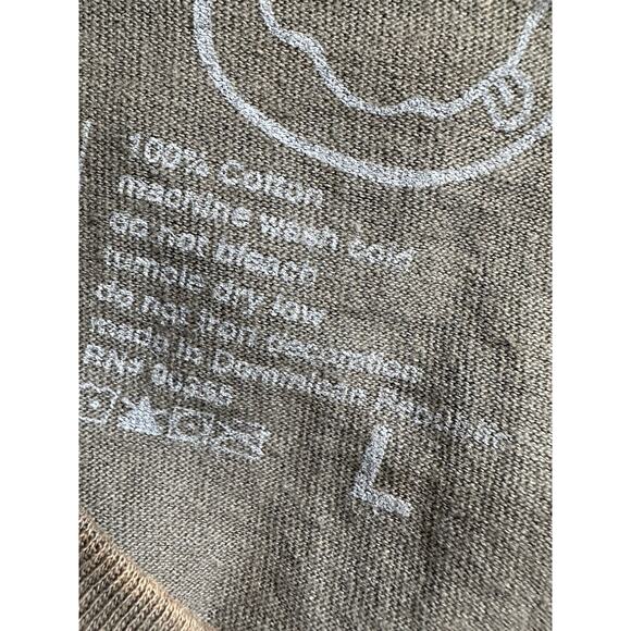 Nirvana World Tour‎ T-Shirt Men's Size Large Brown - Picture 10 of 10